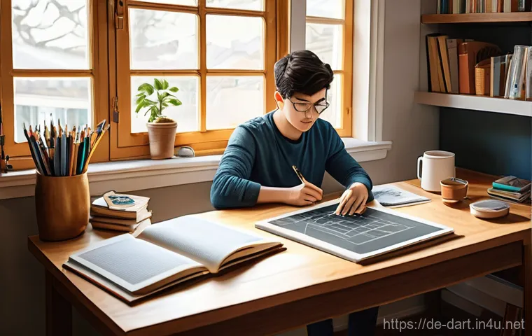 웹툰 제작 툴 비교 - Prompt 1: The Aspiring Webtoon Artist's First Steps**