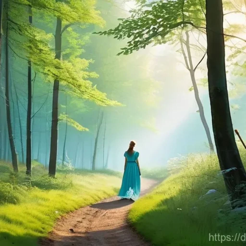 디지털아트 포토매틱 활용법 - **"A serene German forest edge at dawn, artfully transformed into a vibrant watercolor painting. The...