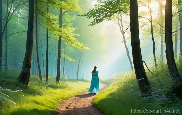 디지털아트 포토매틱 활용법 - **"A serene German forest edge at dawn, artfully transformed into a vibrant watercolor painting. The...